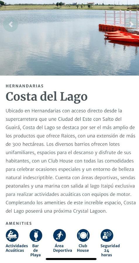 HernandariasCosta Del Lago-Terrazasアパートメント エクステリア 写真